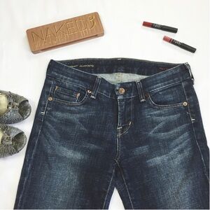 Citizens of Humanity Low Wide Leg Dark Wash Jeans